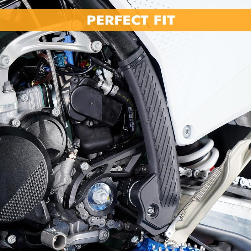 NICECNC Motorcycle Frame Guard Protection Compatible with KTM 125-450 XC SX XCF SXF 2023-2024 125-500 EXC EXCF XCW 2024,Plastic - Image 3